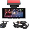 2K Dual Dash Cam Recorder W/ Wifi GPS APP Connect Loop Recording 150Â° Wide Angle