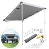 4.6x6.6FT Car Side Awning/Sand