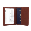 Passport Holder with Vaccine Card Slot Holder for Men & Women, Waterproof PU Leather, 3 Pack