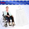 Handicap Placard Holder for Auto 10.6" x 5" with Large Hanger;  Ultra Transparent Disabled Parking Placard Protector;  2 Pack