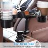 Car Cup Holder Expander 360Â° Rotating Car Tray Bottle Holder