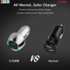 Car Charger Dual Smart Fast USB Port Adapter Speedy Charging Phone Car Plug 5 Core CDKC12