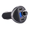 Wireless Bluetooth FM Transmitter for Car,  Car Radio Bluetooth Adapter MP3 Music Player  Car Kit with Dual USB Charging Ports ,HI-FI Stereo SoundHand