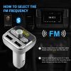 Car Wireless FM Transmitter 3.4A Dual USB Charge Hands-free Call Car MP3 Player