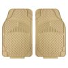 Rubber Car Floor Mats New Heavy Duty 3pcs All Weather Universal Fit Front & Rear