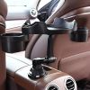 Car Cup Holder Expander 360Â° Rotating Car Tray Bottle Holder