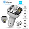 Car Wireless FM Transmitter 3.4A Dual USB Charge Hands-free Call Car MP3 Player