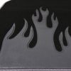 4PC Truck Car Carpet Floor Mats Universal Full Set Fire Logo Grey