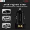 Car Charger Dual Smart Fast USB Port Adapter 2 Pcs Speedy Charging Phone Car Plug 5 Core CDKC112USB