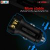 Car Charger Dual Smart Fast USB Port Adapter 2 Pcs Speedy Charging Phone Car Plug 5 Core CDKC112USB