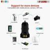 Car Charger Dual Smart Fast USB Port Adapter Speedy Charging Phone Car Plug 5 Core CDKC11USBC