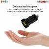 Car Charger Dual Smart Fast USB Port Adapter 2 Pcs Speedy Charging Phone Car Plug 5 Core CDKC112USB