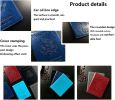 Passport Holder with Vaccine Card Slot Holder for Men & Women, Waterproof PU Leather, (Dark Blue & Black) 2 Pack