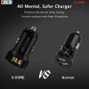 Car Charger Dual Smart Fast USB Port Adapter Speedy Charging Phone Car Plug 5 Core CDKC11USBC