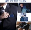 Passport Holder with Vaccine Card Slot Holder for Men & Women, Waterproof PU Leather, Dark Blue