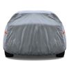 5 Layer Outdoor Car Cover Cotton Lining Breathable Waterproof Weather Protector for 186" to 193" Sedan and SUV