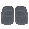 New Heavy Duty Rubber 3pc Car Floor Mats All Weather Season Nibbed Backing Liner