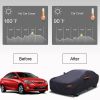 5 Layer Outdoor Car Cover Cotton Lining Breathable Waterproof Weather Protector for 186" to 193" Sedan and SUV