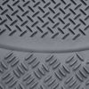 New Heavy Duty Rubber 3pc Car Floor Mats All Weather Season Nibbed Backing Liner